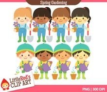 Spring Gardening Clip Art N2