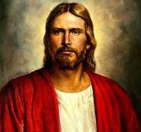 Jesus Christ as a picture for a clip art