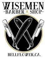 Wisemen Barber Shop as a logo