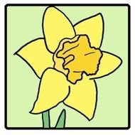 Cartoon Spring Flower Clip Art N5