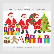 Christmas Santa Clip Art N39