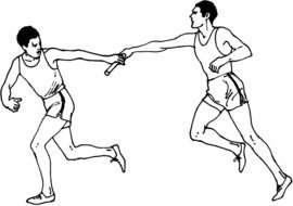 Relay Race Cartoons N2