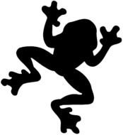 Frog Silhouette N5