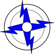 Black Lightning Bolt Clip Art N3