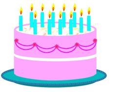 Happy Birthday Cake Clip Art N7