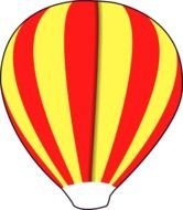 Hot Air Balloon Clip Art Free N20