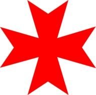 Maltese Cross Clip Art N15