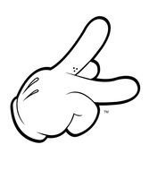 cartoon fingers