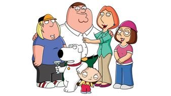 drawing of a family with a dog