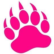 Bear Paw Print Logo N5