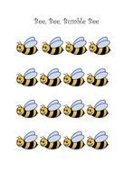 bee, bee. Bumblebee Template