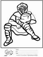 Baseball Coloring Pages N5