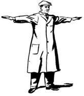 Umpire Clip Art drawing