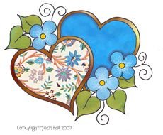 Love Hearts Clip Art N46