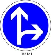 Right Turn Sign Clip Art N2