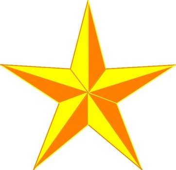 Hollywood Star Clip Art N11