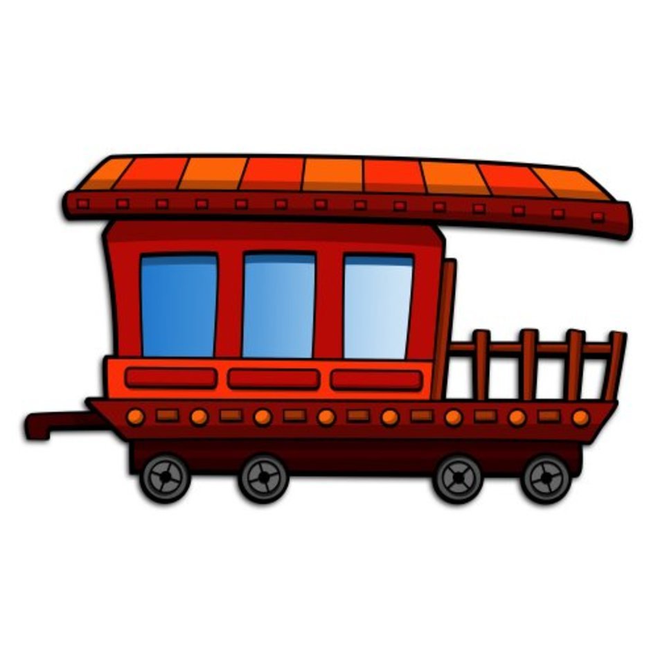 Cartoon Train Clip Art N24