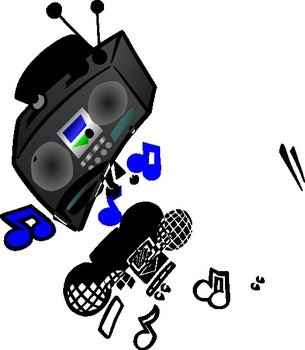 Boombox Clip Art N13