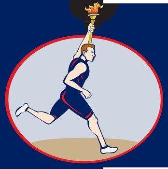 Olympic Torch Clip Art N28