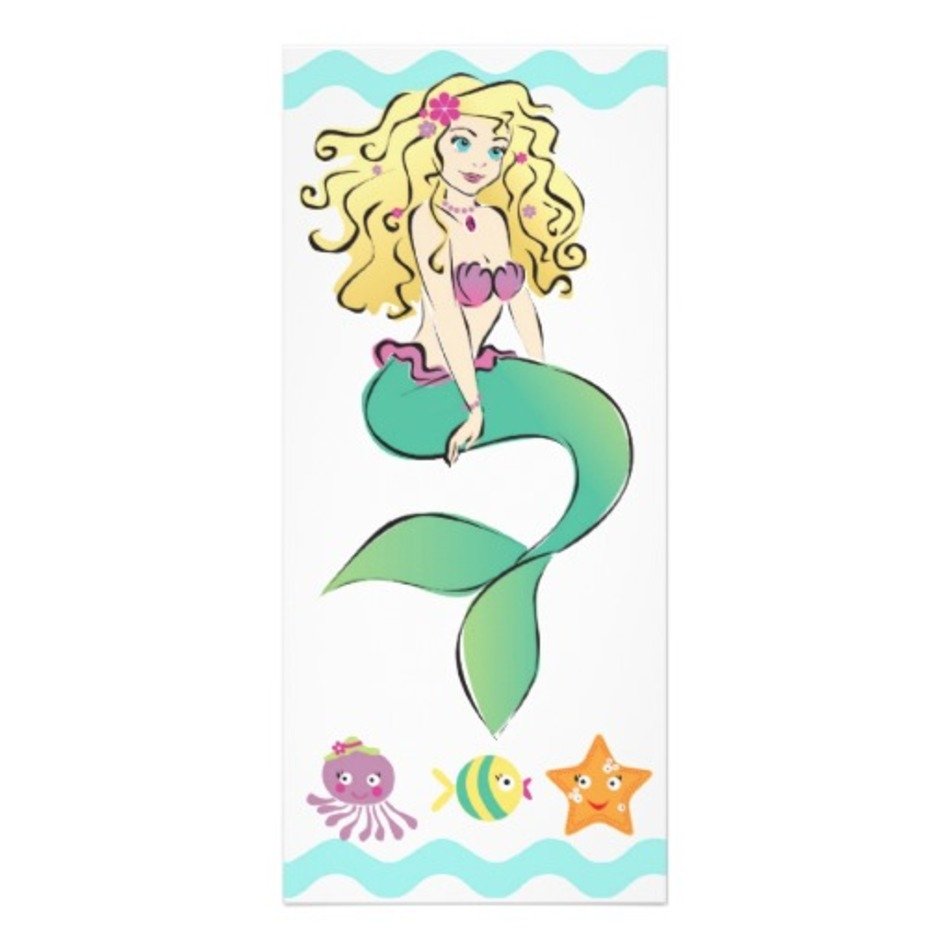 Printable Mermaid Templates