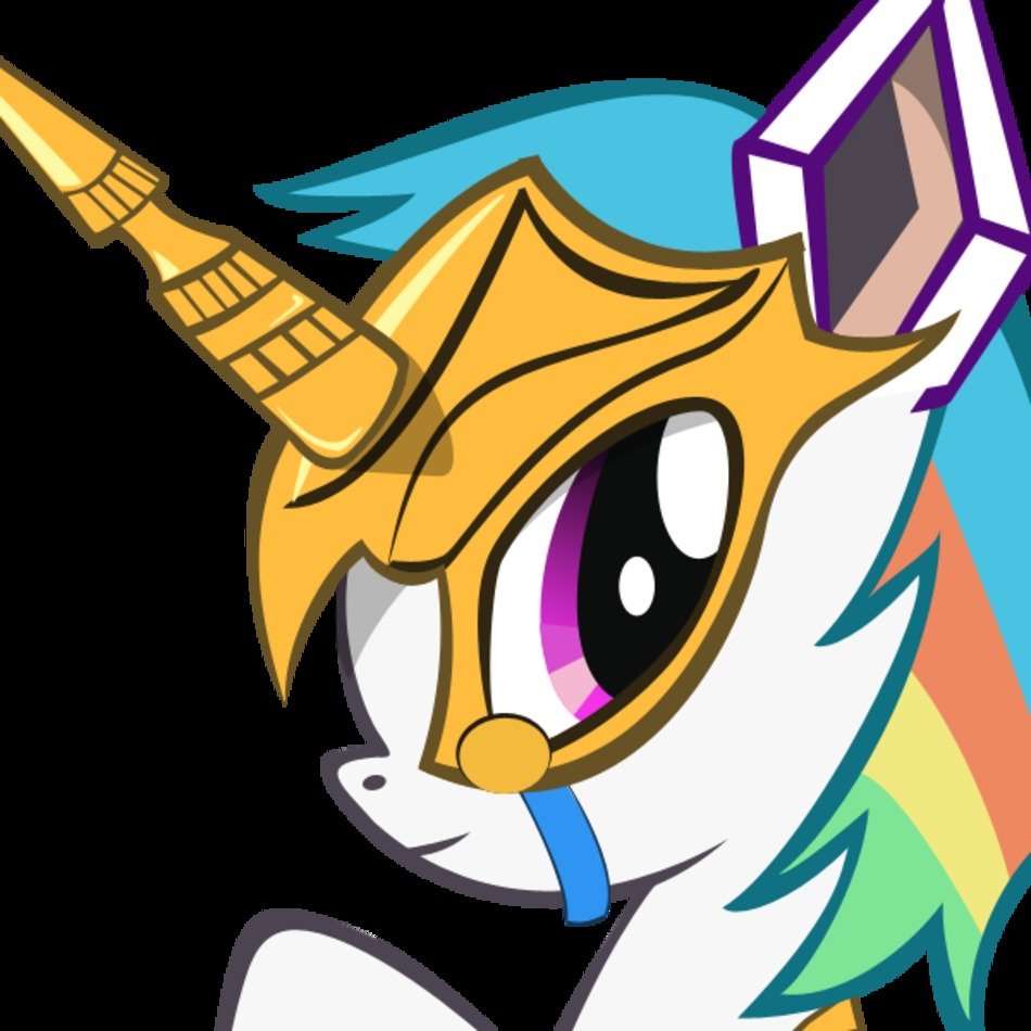 Cartoon Unicorn Head N3