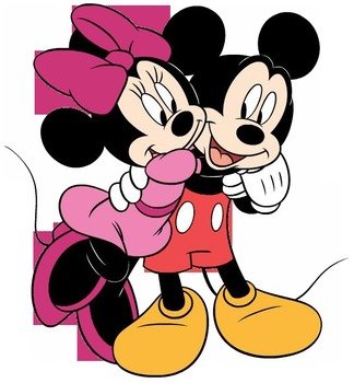 Mickey And Minnie Mouse Clip Art N17