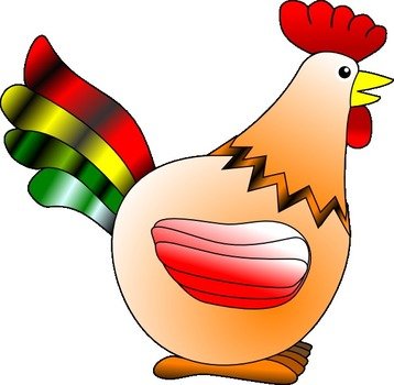 Rooster Clip Art N38