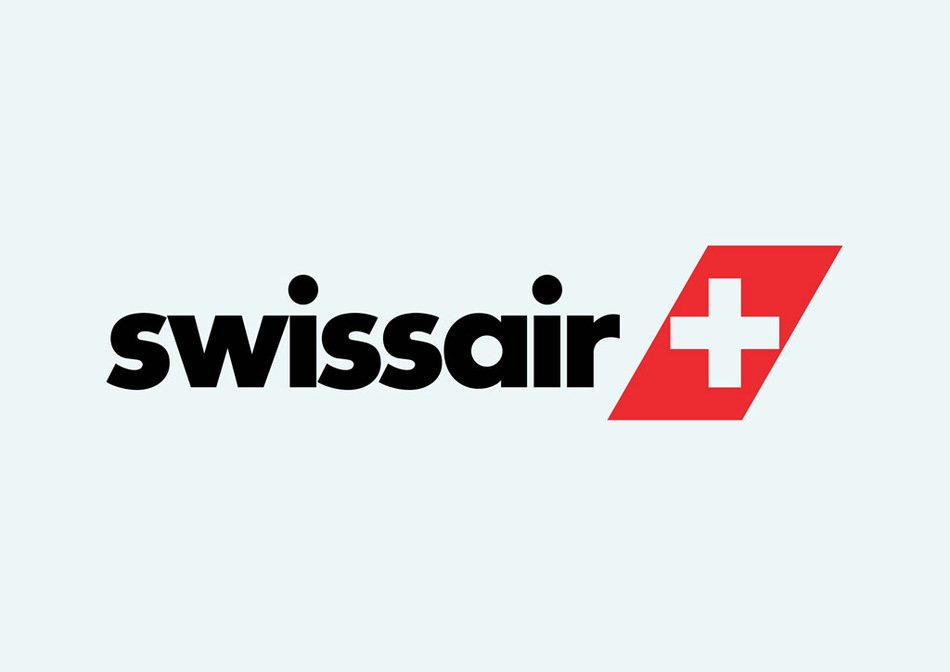 SwissAir as a Logo
