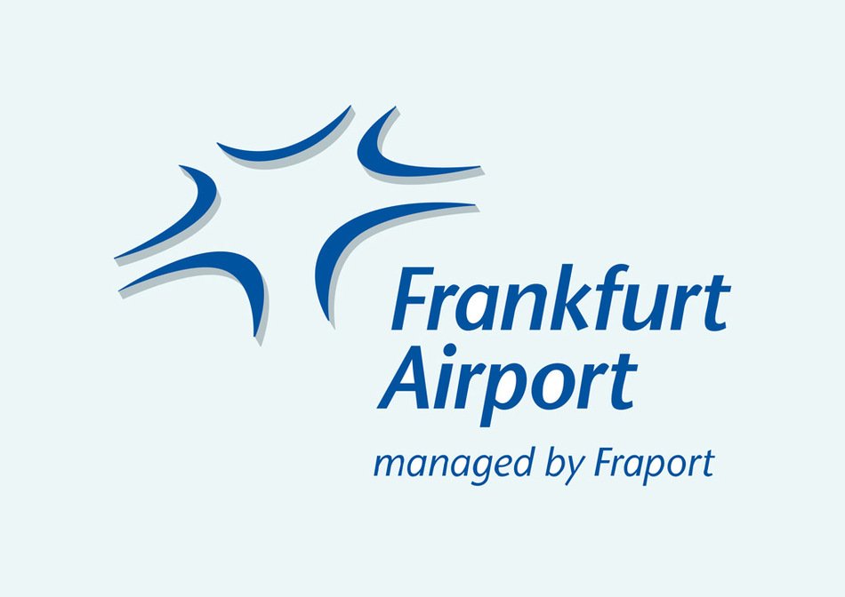 Frankfurt Airport as a logo