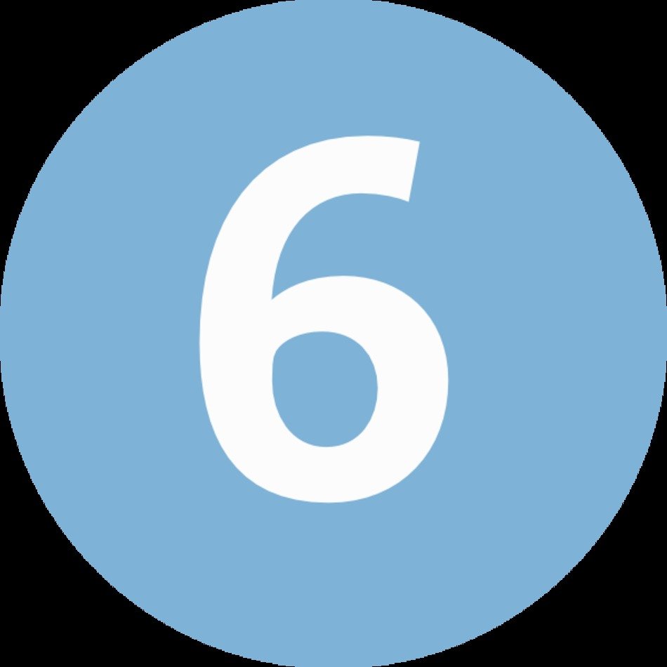 Countdown 6 Clip Art N2