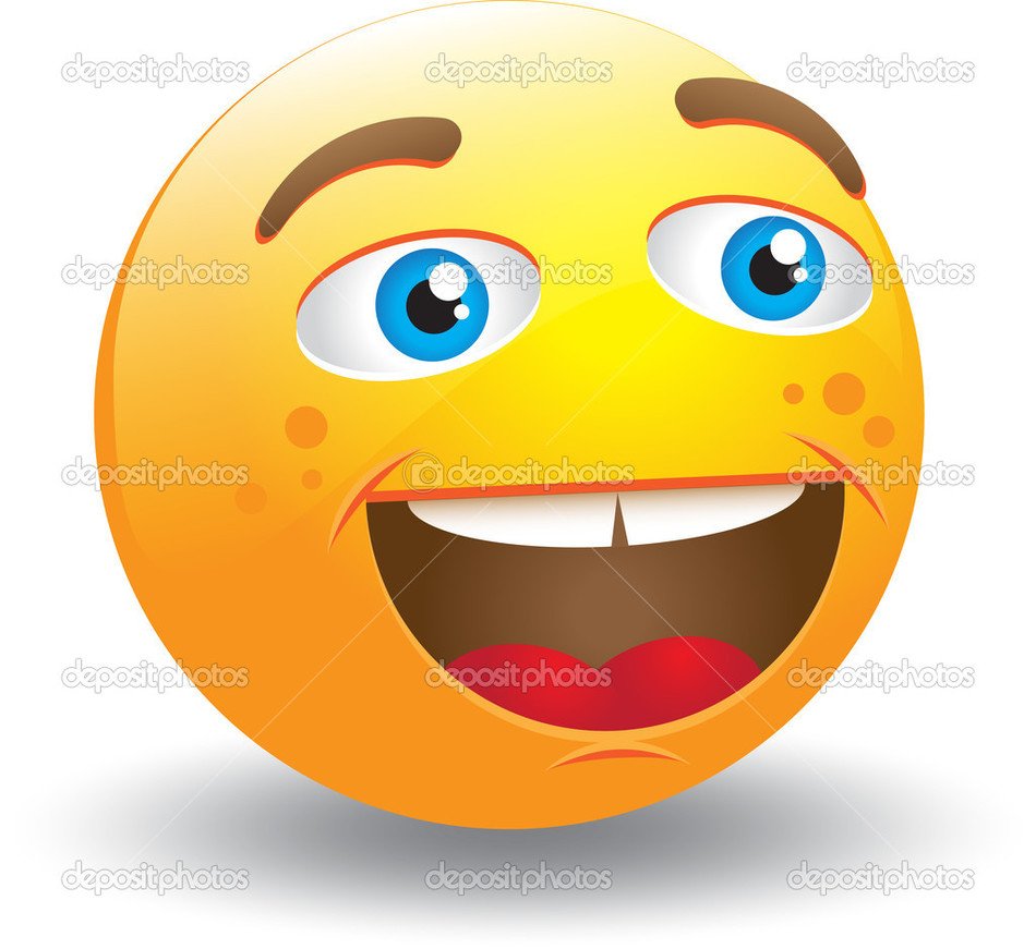 Laughing Smiley Face N19