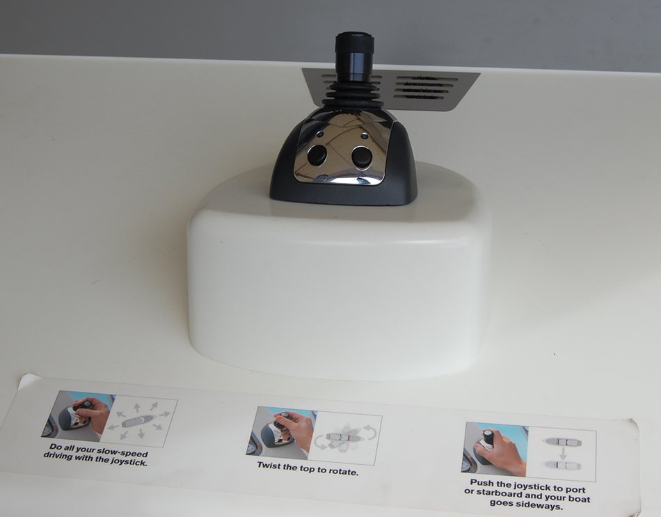 joystick for Marine Engines on exposition