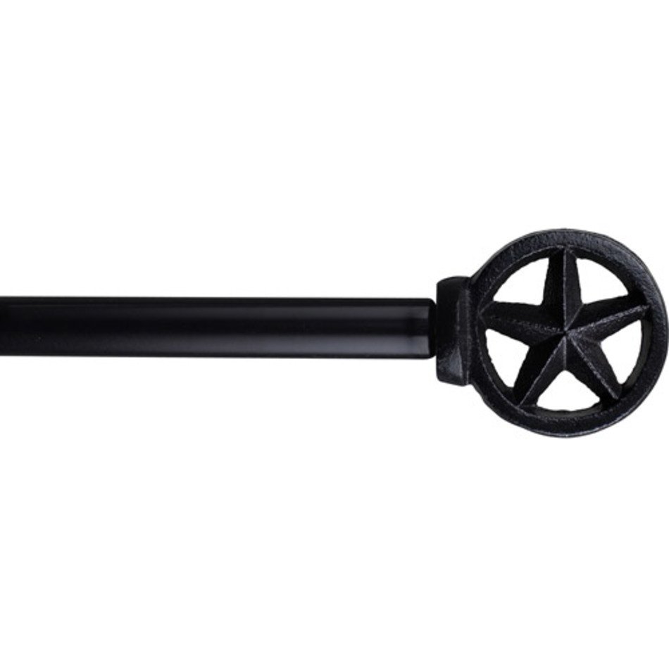 Texas Star Curtain Rod