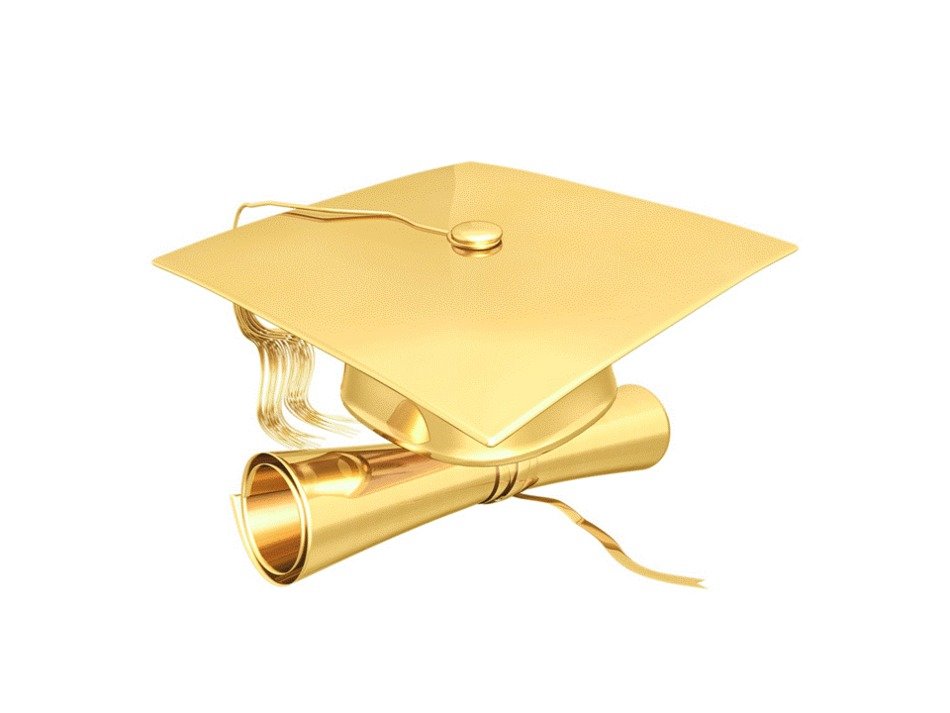Gold Graduation Cap N2