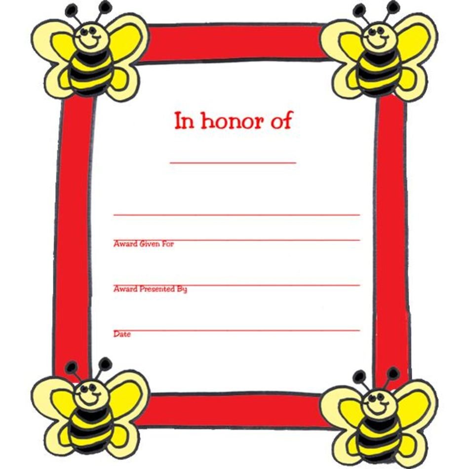 Kid Borders Templates Free