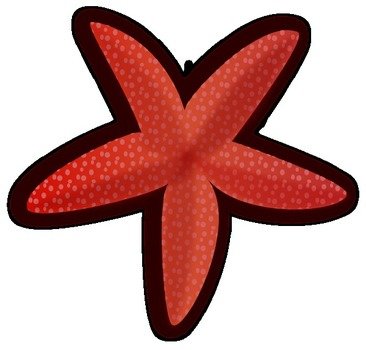 Starfish Clip Art N63