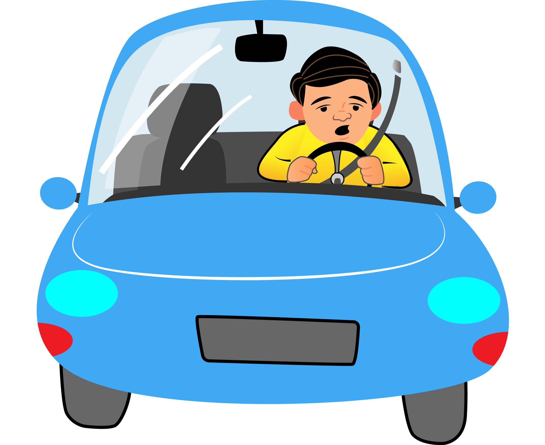 cartoon-drowsy-driver-free-image-download
