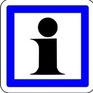 Information Clip Art drawing
