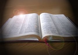 Bible book drawing