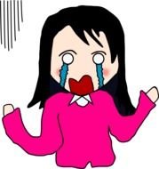 Sad Japanese Girl drawing