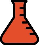 Chemistry Flask Clip Art N6