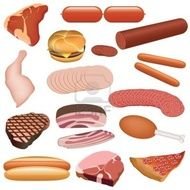 Meat Vector