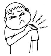 Shoulder Pain as a graphic illustration