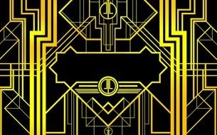 Great Gatsby designed wallpaper