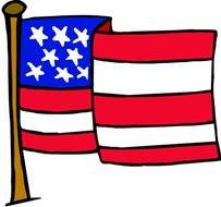 US Flag Clip Art N4