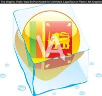 Frozen Ice Cube Clip Art