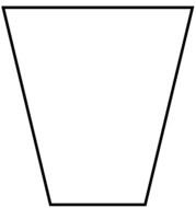 Trapezoid Shape Clip Art N3