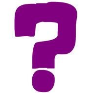Purple Question Mark