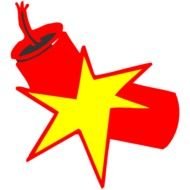 Exploding Firecracker Clip Art