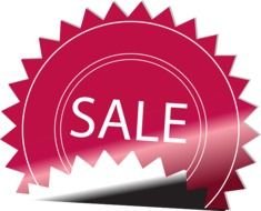 Mark Symbol Sale Shop Sticker Word Peeling Peel N2